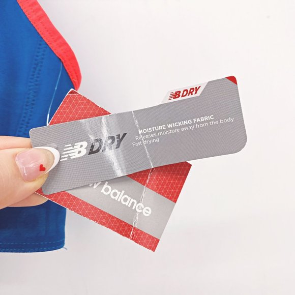 New Balance Racerback Sports Bra - Picture 3 of 6